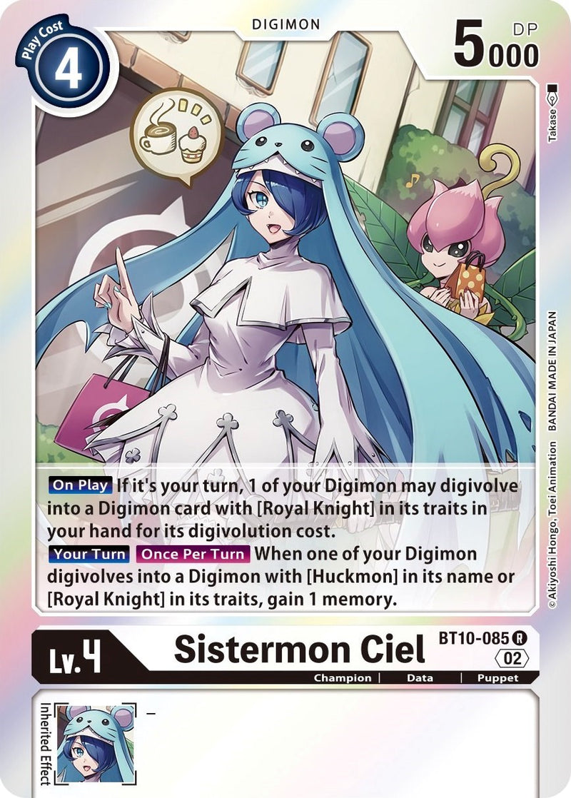 Sistermon Ciel (BT10-085 R) [Xros Encounter]