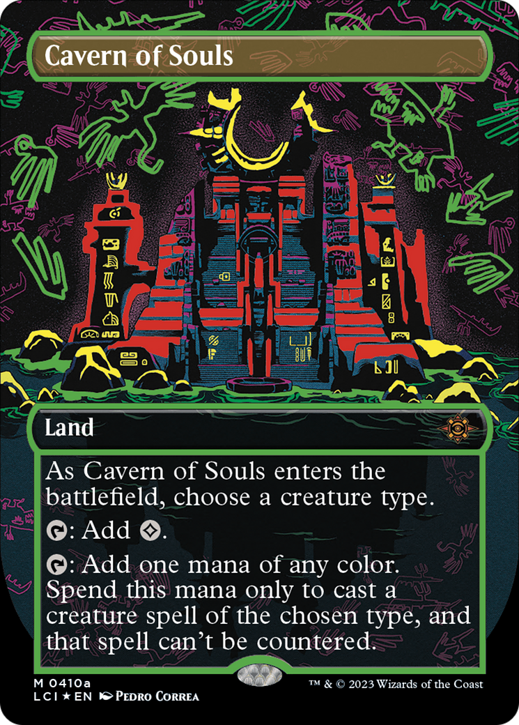 Cavern of Souls (0410a) (Borderless) (410a) [The Lost Caverns of Ixalan]