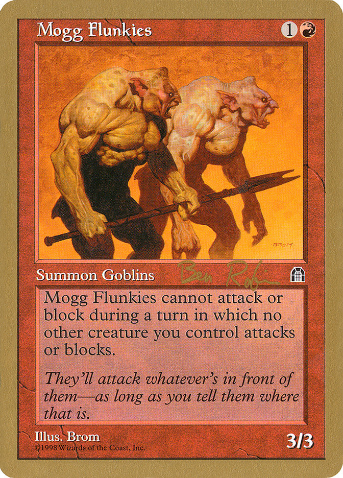 Mogg Flunkies - 1998 Ben Rubin (STH) [World Championship Decks]
