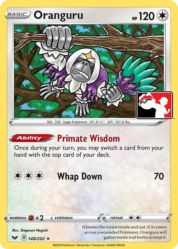 Oranguru (148/202) [Prize Pack Series Cards]