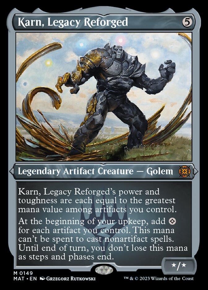 Karn, Legacy Reforged (Foil Etched) (149) [March of the Machine: The Aftermath]