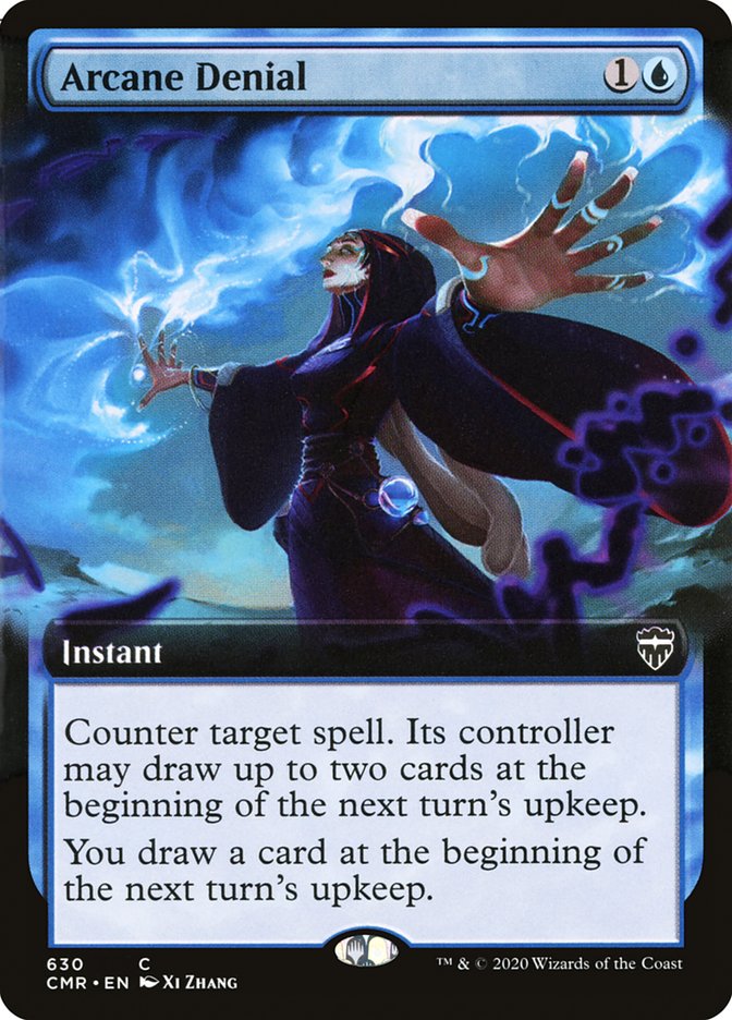 Arcane Denial (Extended Art) (630) [Commander Legends]
