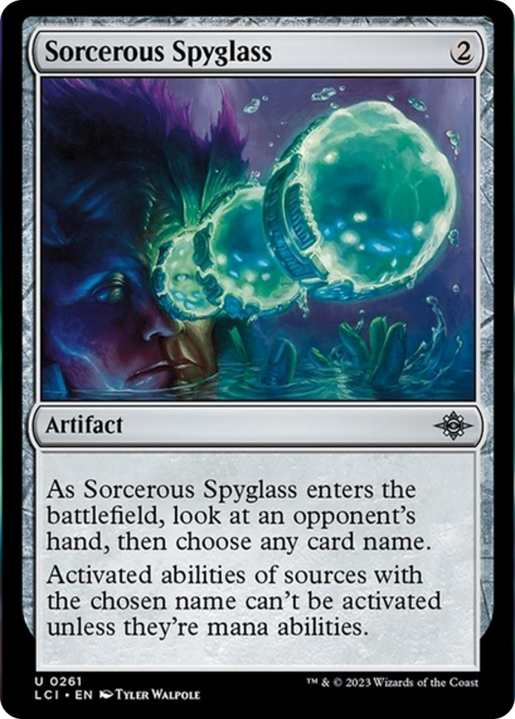 Sorcerous Spyglass (261) [The Lost Caverns of Ixalan]