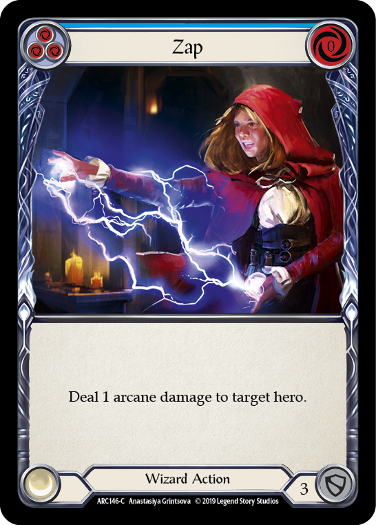 Zap (Blue) (ARC146) [Arcane Rising]