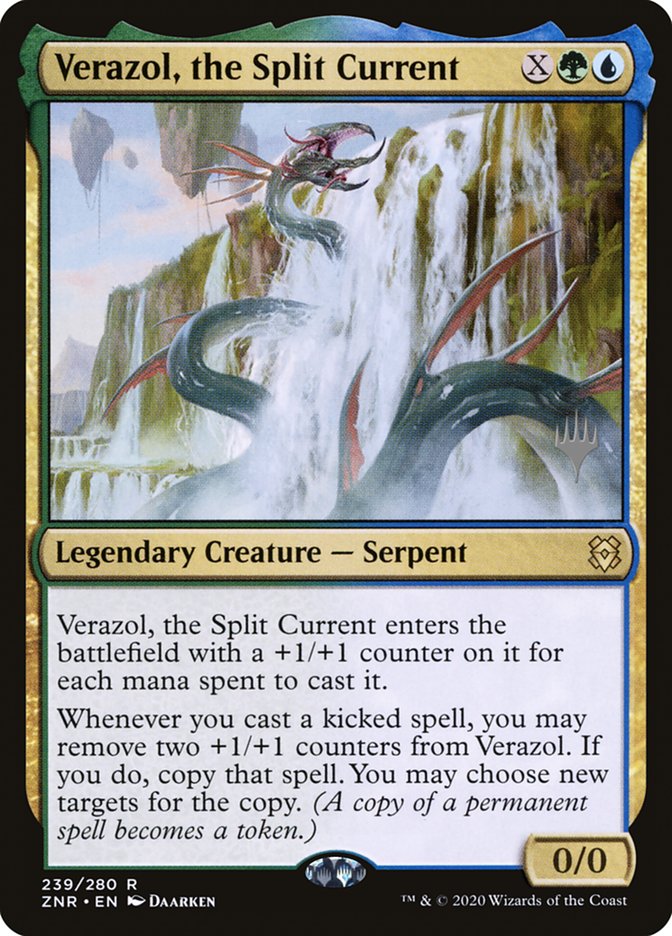 Verazol, the Split Current (239) [Promo Pack: Zendikar Rising]