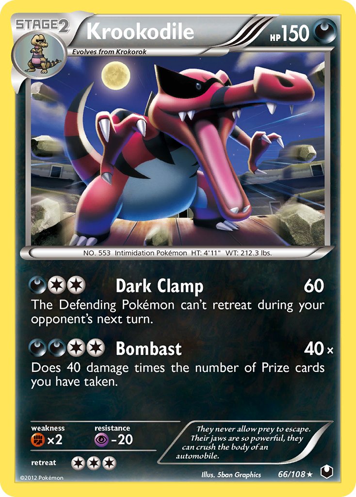 Krookodile (066/108) [Deck Exclusives]