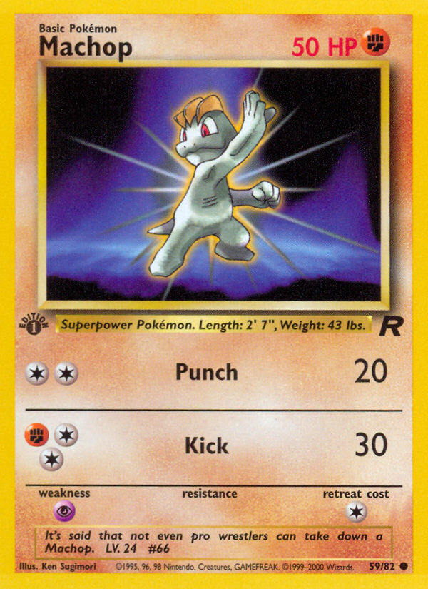 Machop (59/82) [Team Rocket]