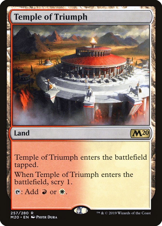 Temple of Triumph (257) [Core Set 2020]
