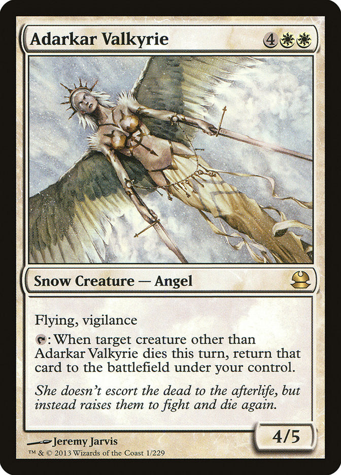 Adarkar Valkyrie (1) [Modern Masters]