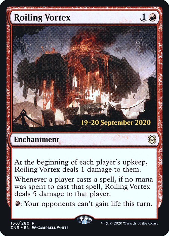 Roiling Vortex (156) [Prerelease Cards]