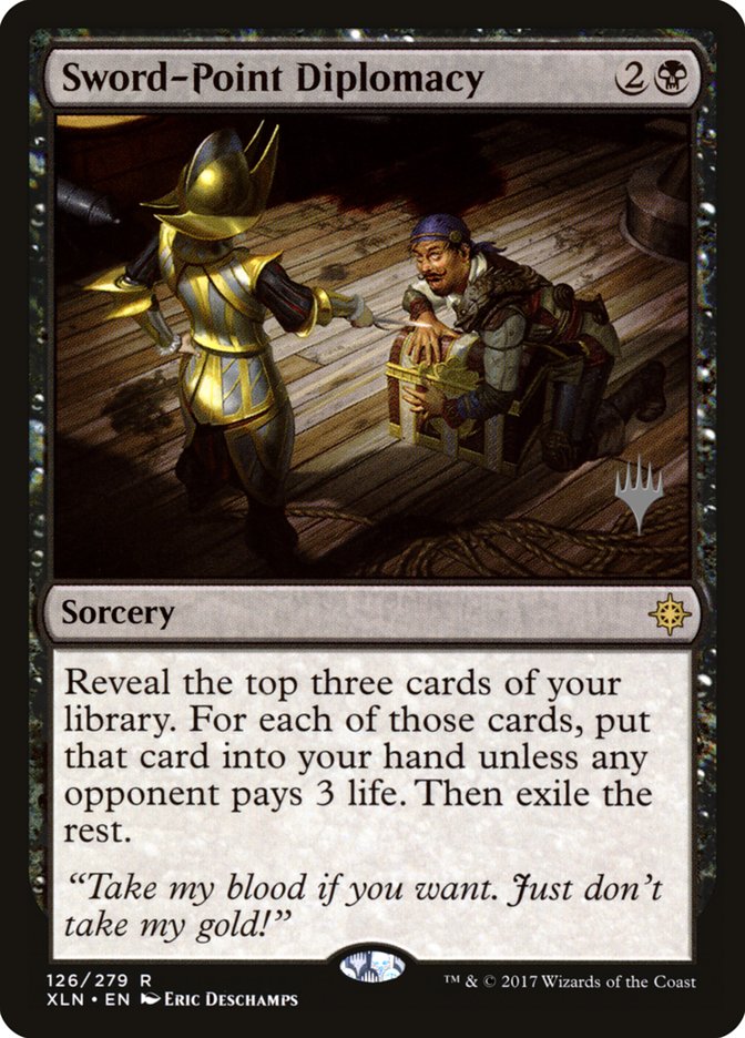 Sword-Point Diplomacy (126) [Promo Pack: Core Set 2020]
