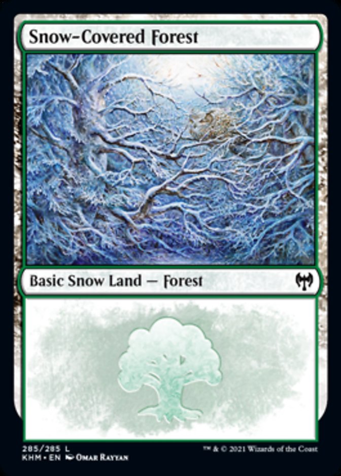 Snow-Covered Forest (285) (285) [Kaldheim]