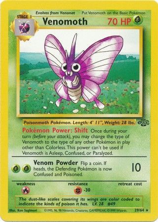 Venomoth (29/64) [Jungle Unlimited]