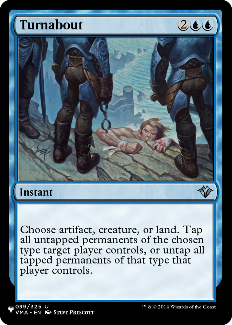 Turnabout (099/325) [The List Reprints]
