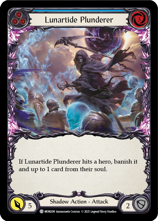 Lunartide Plunderer (Blue) (MON208) [Monarch]