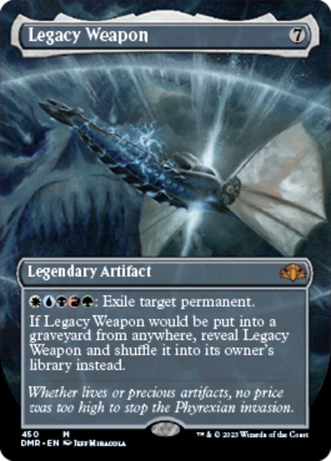 Legacy Weapon (Borderless) (450) [Dominaria Remastered]