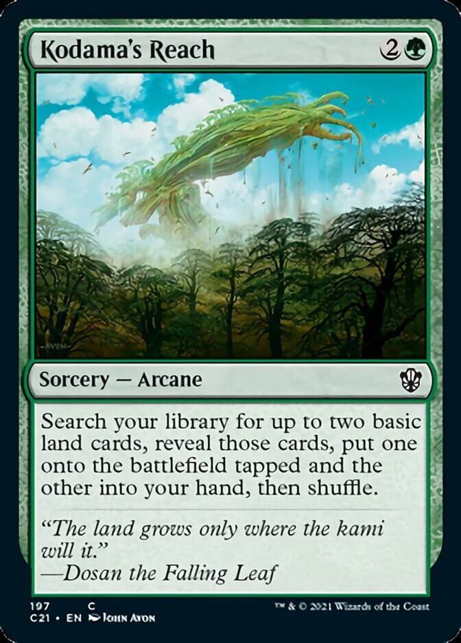 Kodama's Reach (197) [Commander 2021]