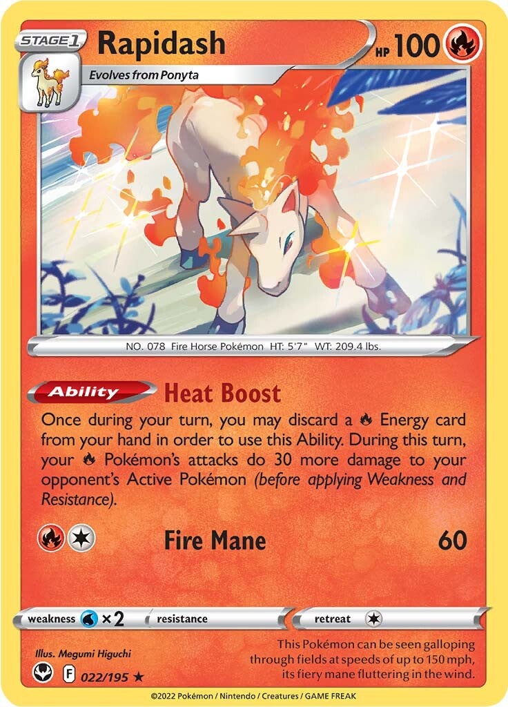 Rapidash (022/195) [Deck Exclusives]