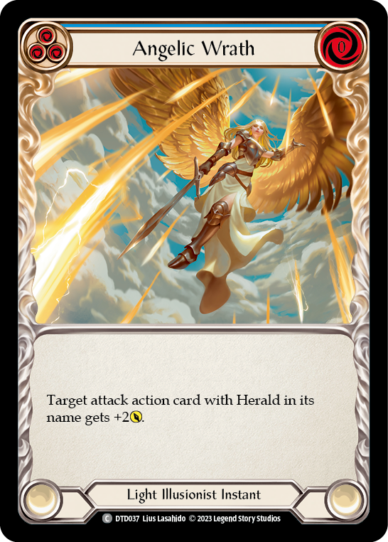 Angelic Wrath (Blue) (DTD037) [Dusk till Dawn]