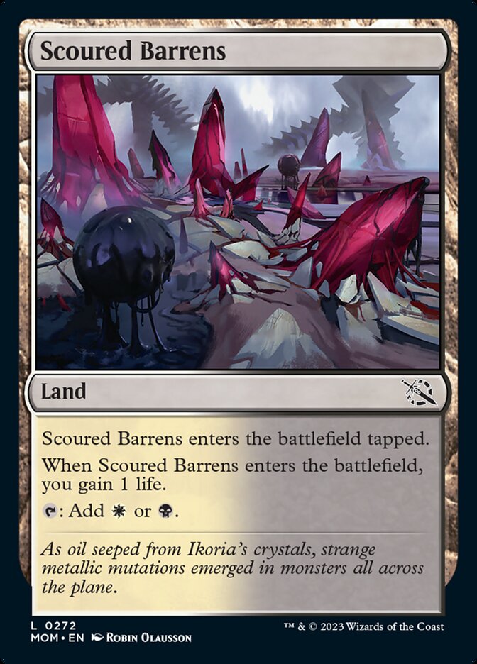 Scoured Barrens (272) [March of the Machine]