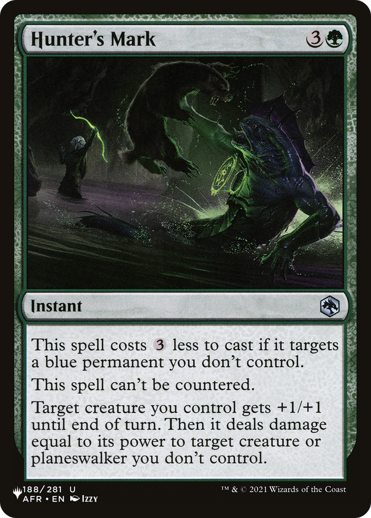Hunter's Mark (188/281) [The List Reprints]