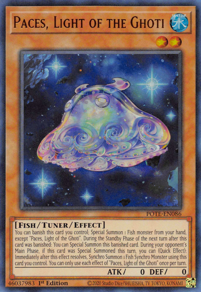 Paces, Light of the Ghoti (POTE-EN086) [Power of the Elements]