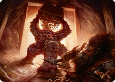 Xorn Art Card (23) [Art Series: Adventures in the Forgotten Realms]