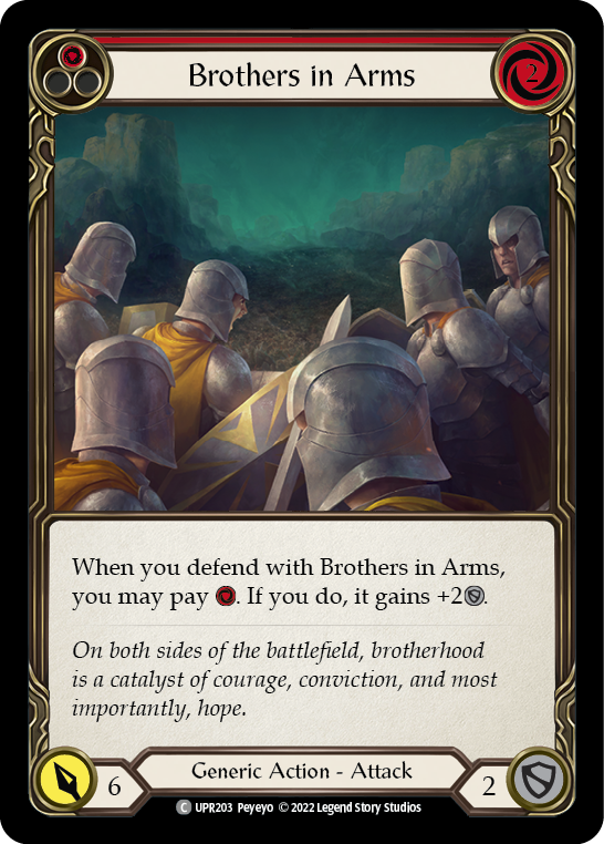 Brothers in Arms (Red) (UPR203) [Uprising]