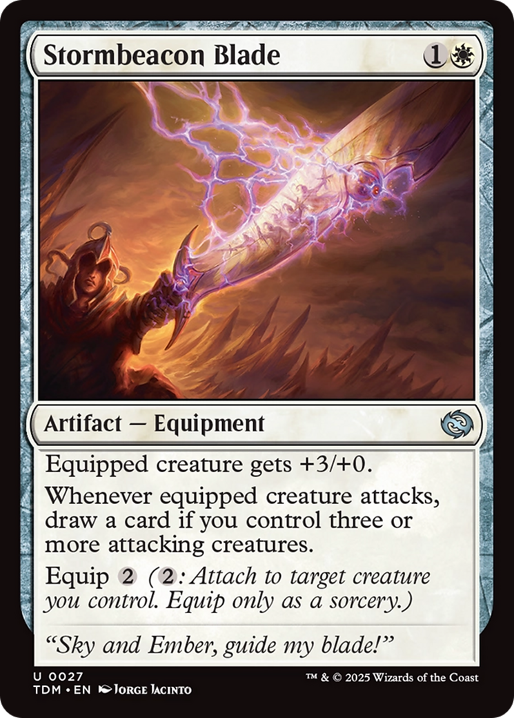 Stormbeacon Blade (27) [Tarkir: Dragonstorm]