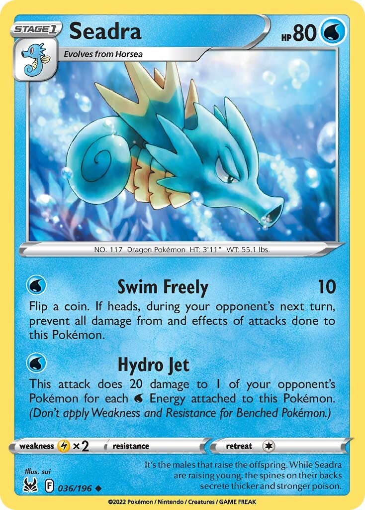 Seadra (036/196) [SWSH11: Lost Origin]