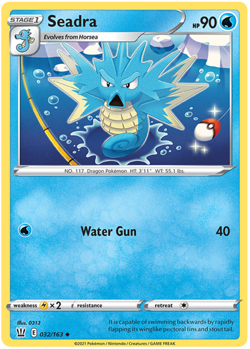 Seadra (032/163) [Sword & Shield: Battle Styles]