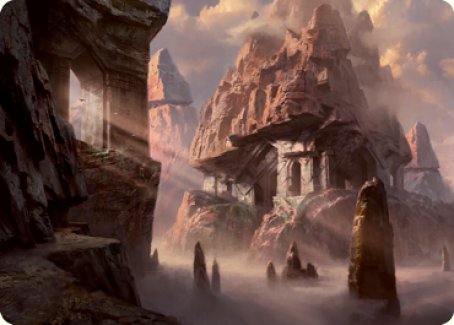 Mountain (62/81) Art Card (62) [Art Series: Adventures in the Forgotten Realms]
