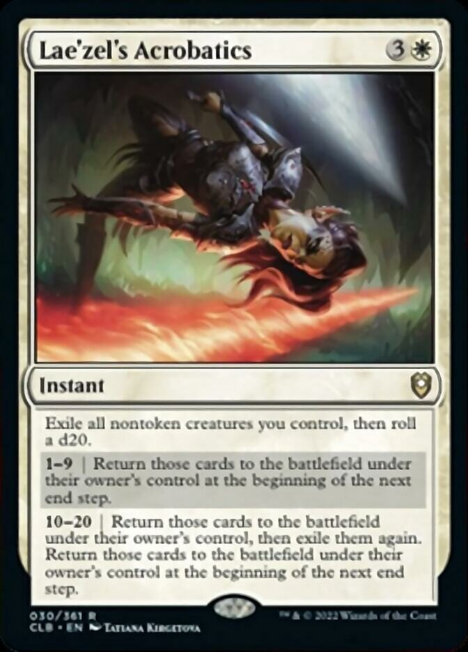 Lae'zel's Acrobatics (30) [Commander Legends: Battle for Baldur's Gate]