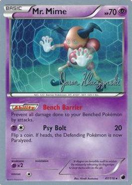 Mr. Mime - 2013 (Jason Klaczynski) (47/116) [World Championship Decks]