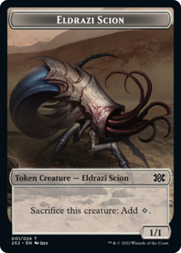 Drake // Eldrazi Scion Double-Sided Token (10 // 1) [Double Masters 2022]