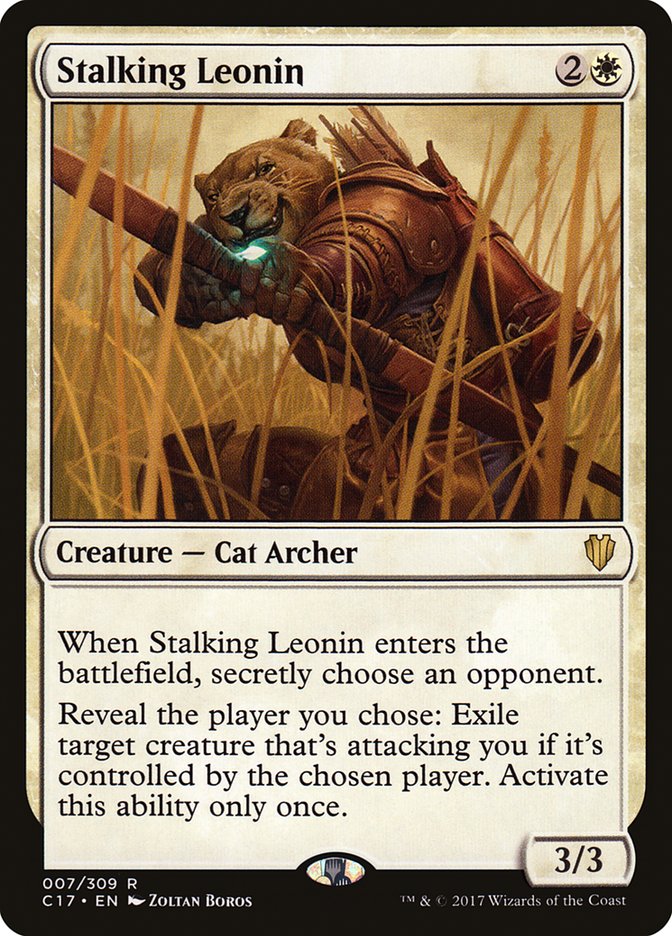 Stalking Leonin (7) [Commander 2017]