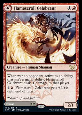 Flamescroll Celebrant (150) [Strixhaven: School of Mages]