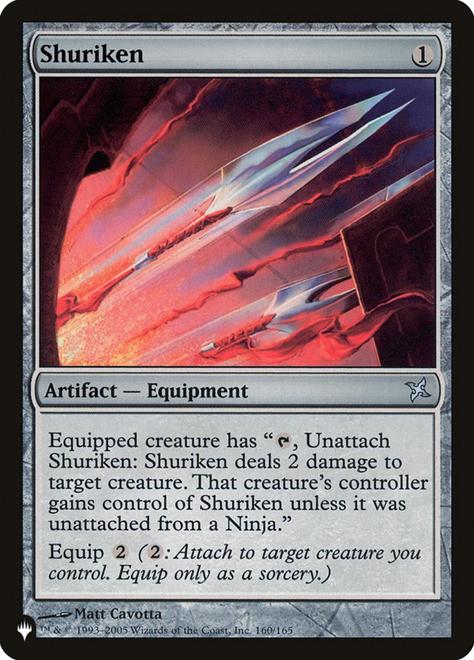 Shuriken (160/165) [The List Reprints]