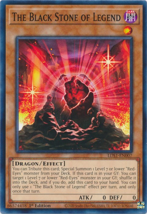 The Black Stone of Legend (LDS1-EN007) [Legendary Duelists: Season 1]