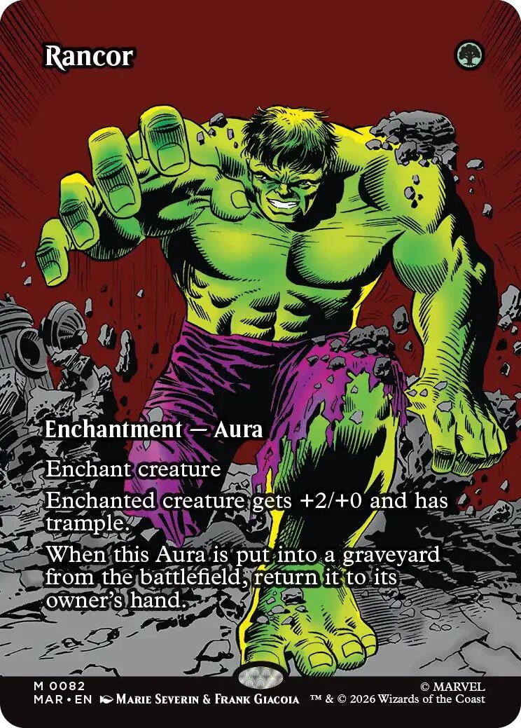 Image for Rancor (Borderless) (82) [Marvel Universe Eternal-Legal] {MAR} - Magic: The Gathering