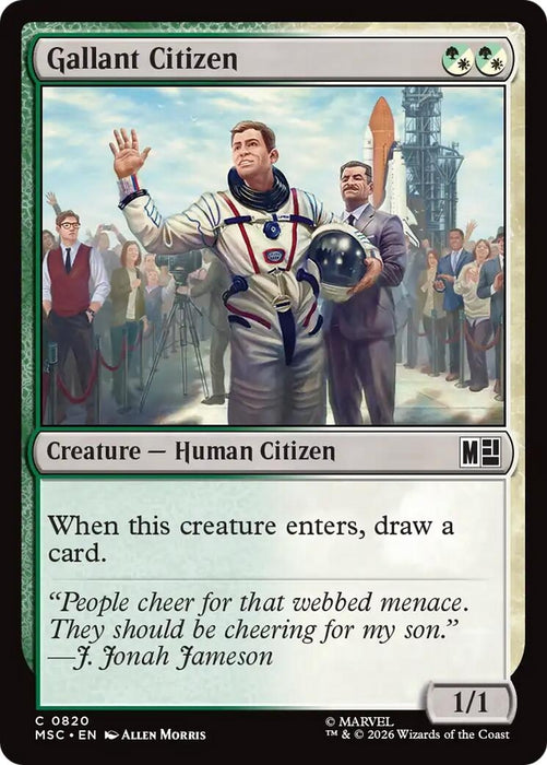 Image for Gallant Citizen (820) [Commander: Marvel Super Heroes] - Magic: The Gathering