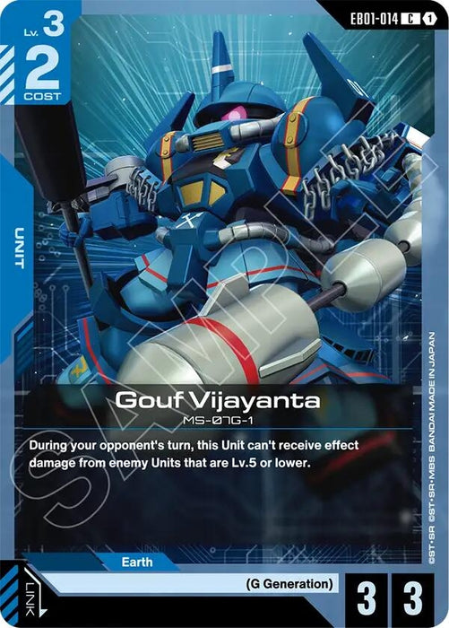 Image for Gouf Vijayanta (EB01-014) [Eternal Nexus] - Gundam Card Game