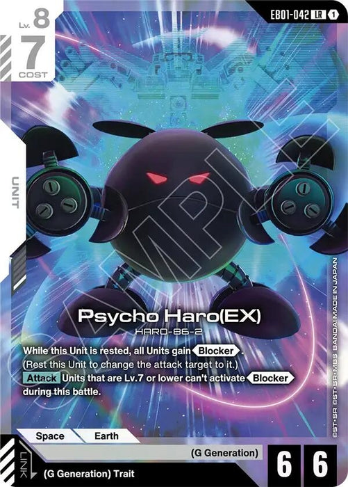 Image for Psycho Haro (EX) (EB01-042) [Eternal Nexus] - Gundam Card Game