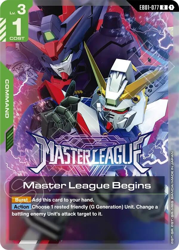Image for Master League Begins (EB01-077) [Eternal Nexus] - Gundam Card Game