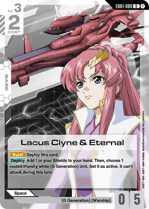 Image for Lacus Clyne & Eternal (EB01-089) [Eternal Nexus] - Gundam Card Game