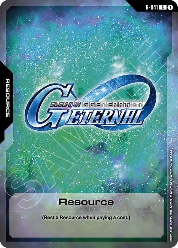 Image for Resource (R-041) (R-041) [Starter Deck 10: Generation Pulse] {ST10} - Gundam Card Game