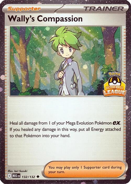 Image for Wally's Compassion - 132/132 (Ultra Ball League) (132/132) [League & Championship Cards] - Pokemon