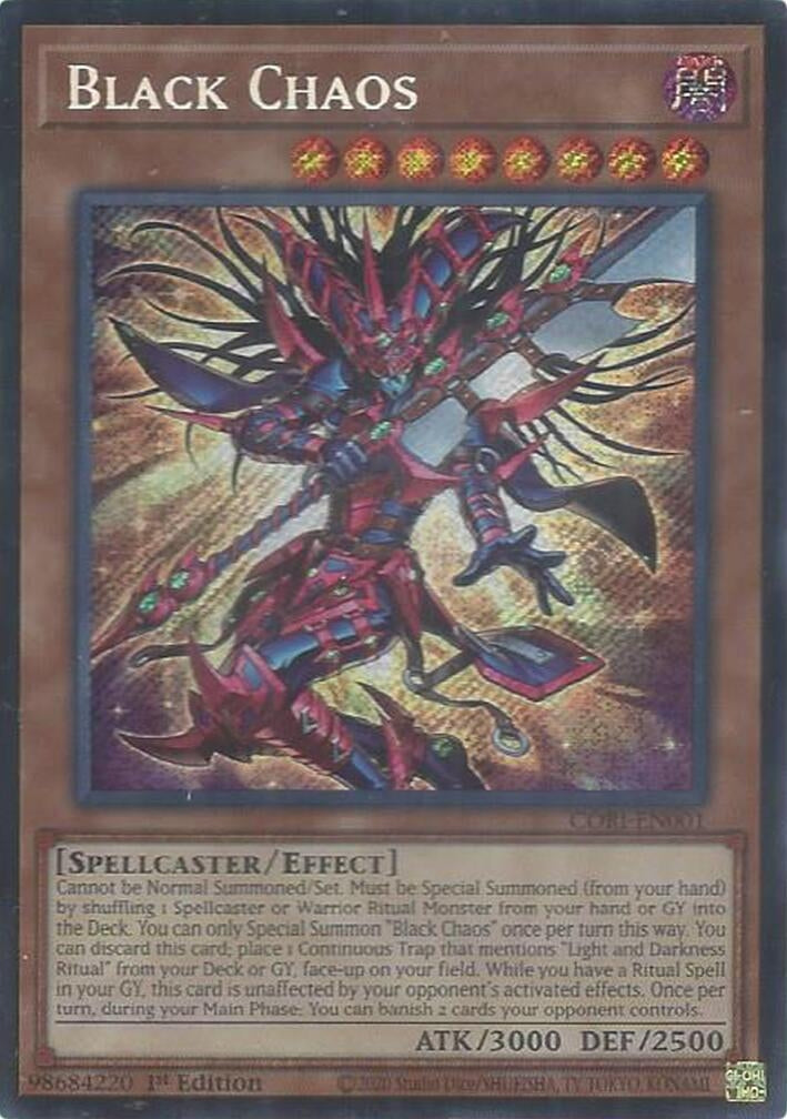 Image for Black Chaos (CORI-EN001) [Chaos Origins] {CORI} - YuGiOh