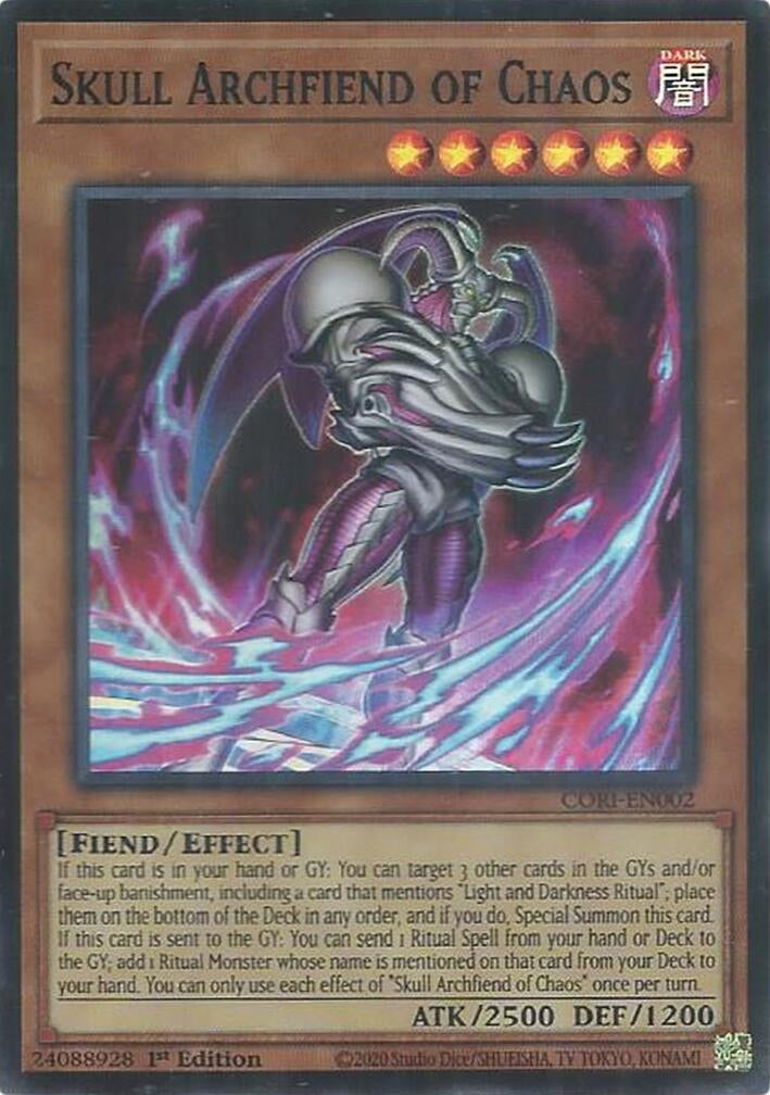 Image for Skull Archfiend of Chaos (CORI-EN002) [Chaos Origins] {CORI} - YuGiOh
