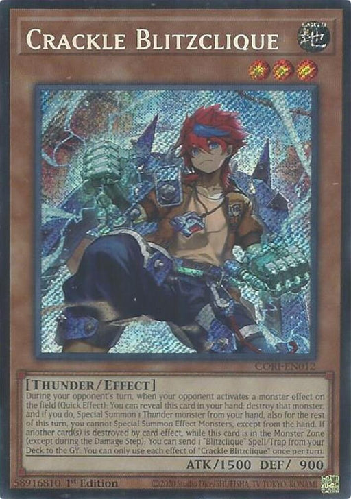 Image for Crackle Blitzclique (CORI-EN012) [Chaos Origins] {CORI} - YuGiOh
